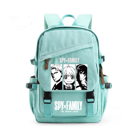Anime Spy Play House No Canvas Backpacks