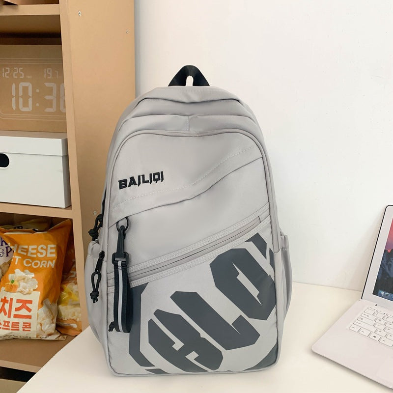 Women's & Men's & Large Capacity Simple Computer High Junior Backpacks