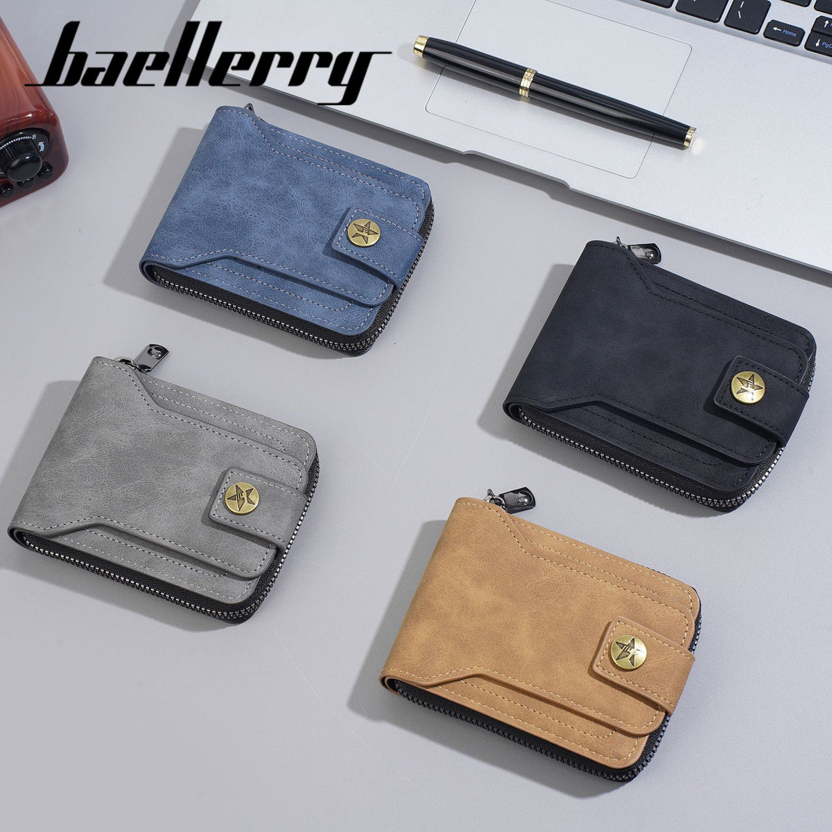 Men's Short Retro Credentials Storage High Sense Business Men's Wallet
