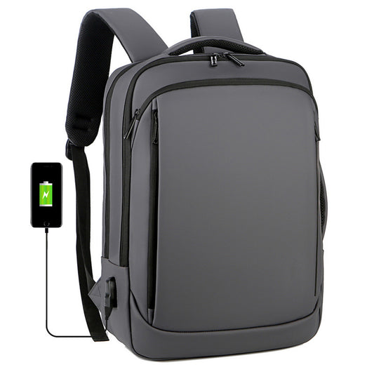 Men's Computer Expansion Waterproof Large Capacity Business Backpacks