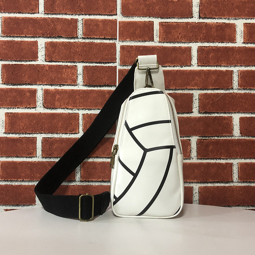 Women's Popular Pretty Printed Baseball Fashion Waist Packs