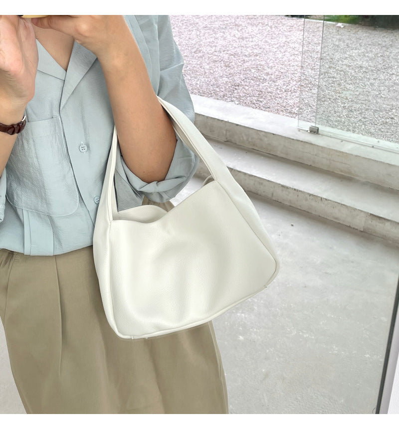 Women's Style Lychee Pattern Fashion Soft Leather Bags