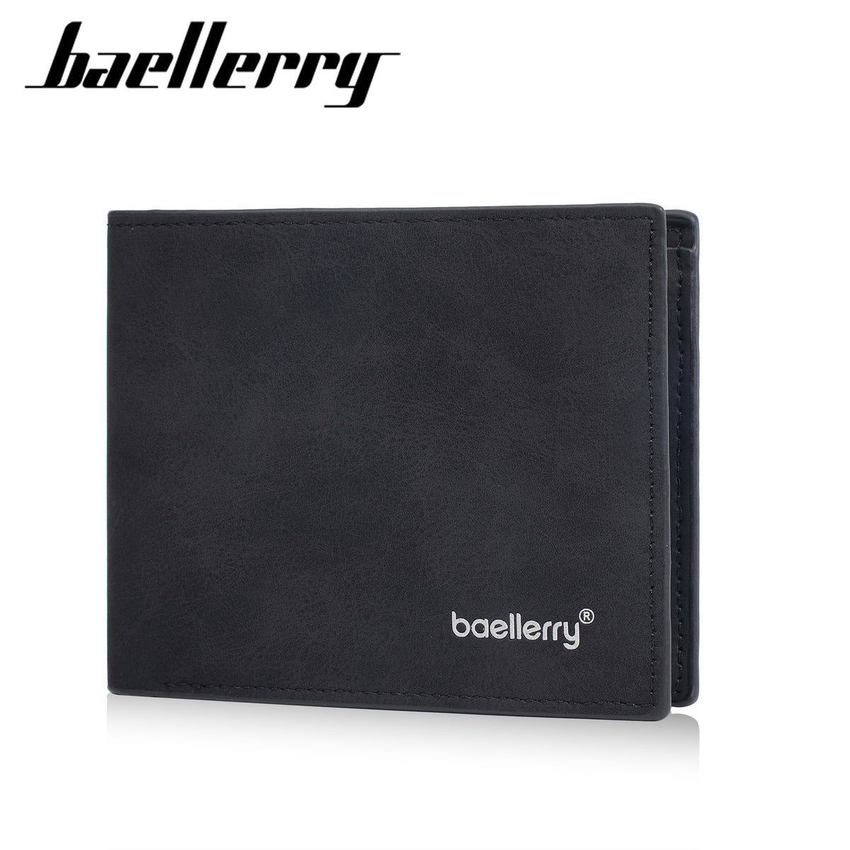 Men's Short Green Thin Multiple Slots Large Capacity Men's Wallet