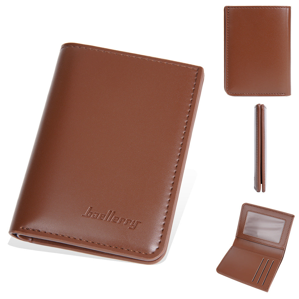 Women's & Men's Minimalist Thin Driving License Waterproof Men's Wallet