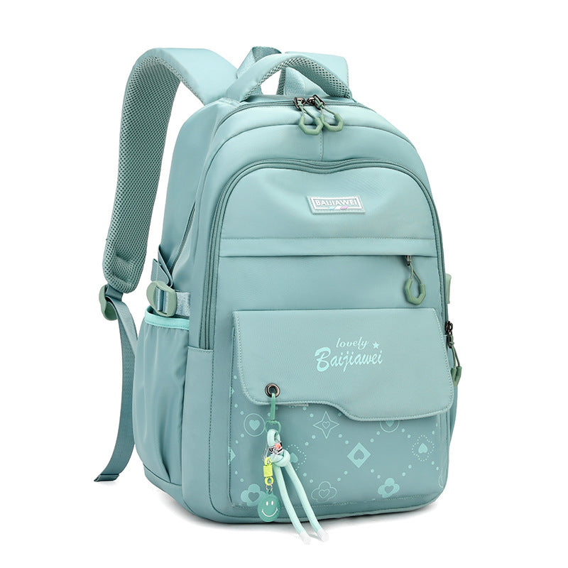 New Primary Grade To Contrast Color Middle School Students' Schoolbags