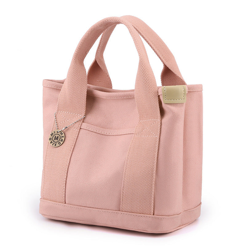 Women's Canvas Reticule Out Clutch Large Capacity Bags