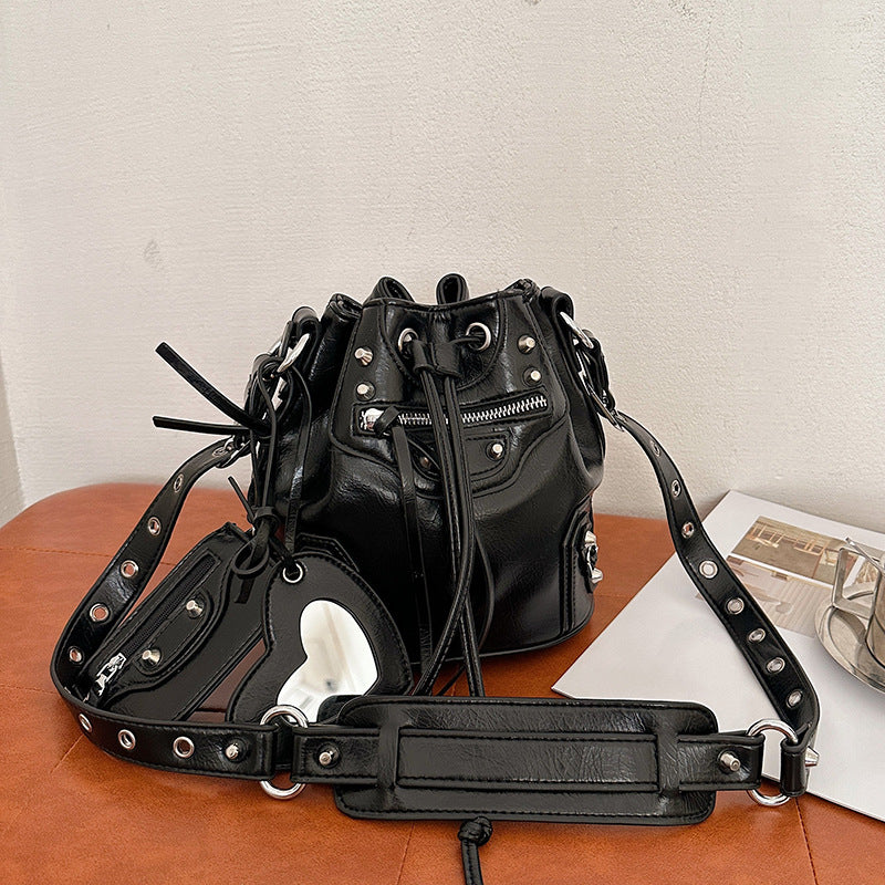 Punk Popular Western Style Personality One Crossbody Bags