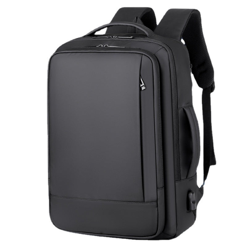 Men's Large Capacity Business Computer Waterproof Expansion Backpacks