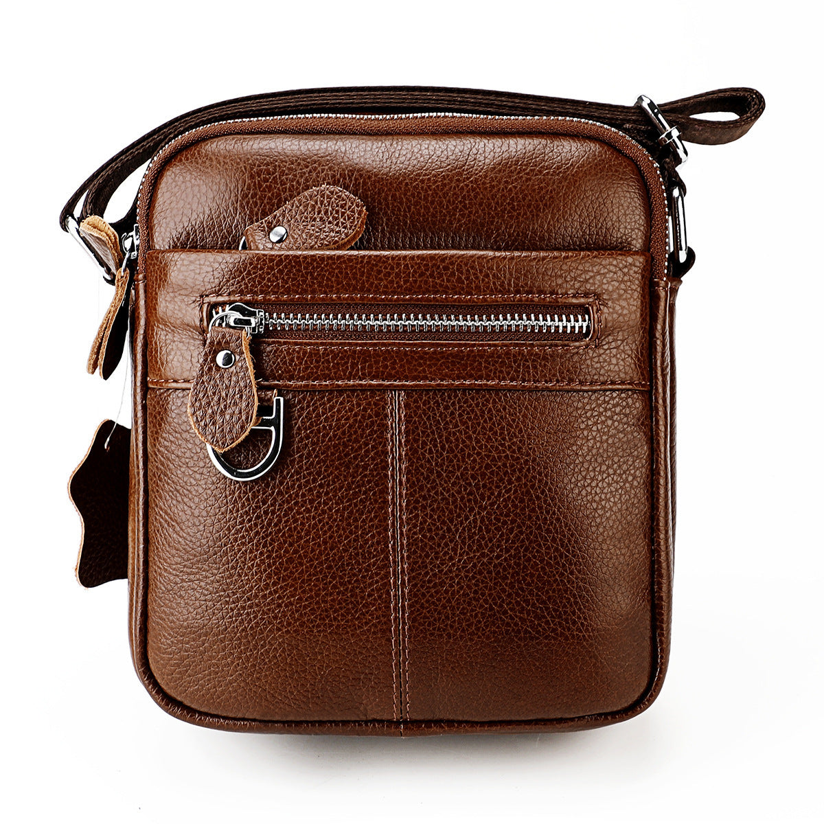 Men's First Layer Cowhide Large Capacity Bags