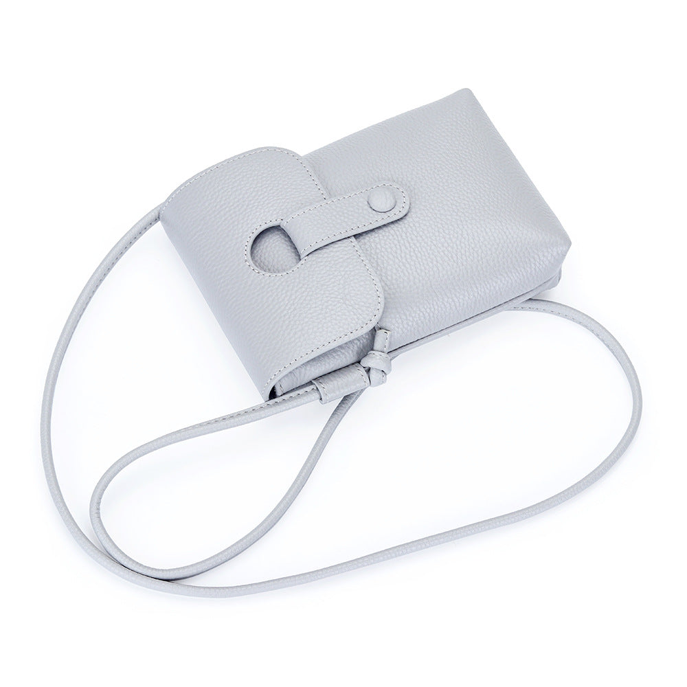 Women's Genuine Leather Mobile Summer Lightweight Fashion Crossbody Bags