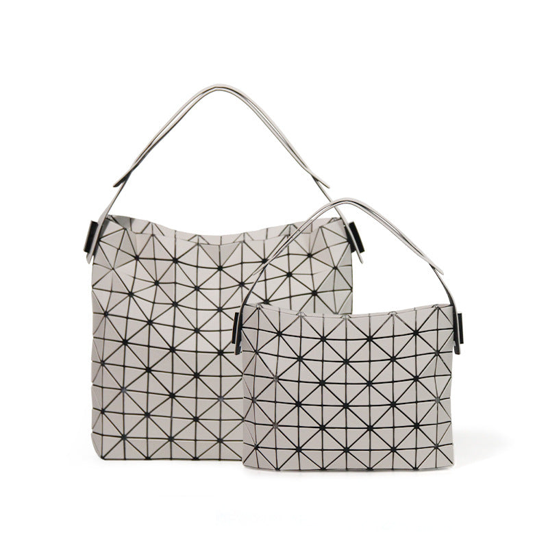 Triangle Underarm Stitching Fashion Geometry Pattern Bags