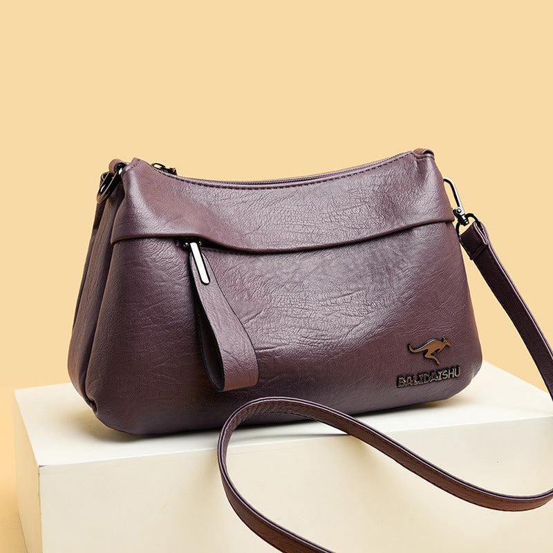 Women's Fashion Simple Large Capacity Soft For Crossbody Bags