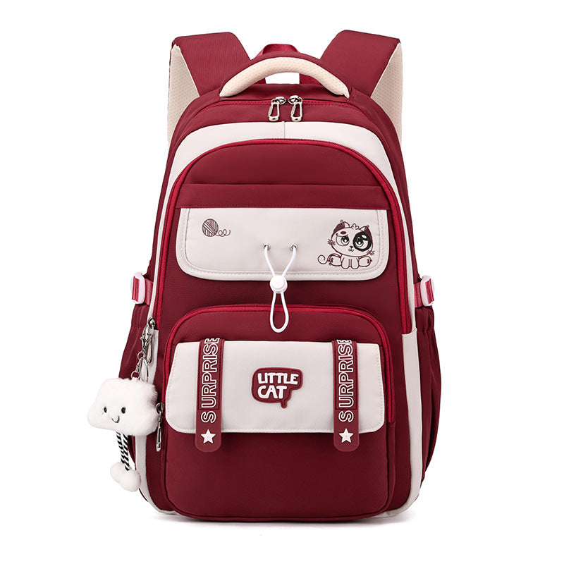 Simple Cute Good-looking Grade Large Capacity Elementary School Students' Schoolbags