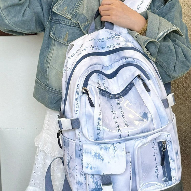 Style Large Capacity Cartoon Female Junior High Backpacks