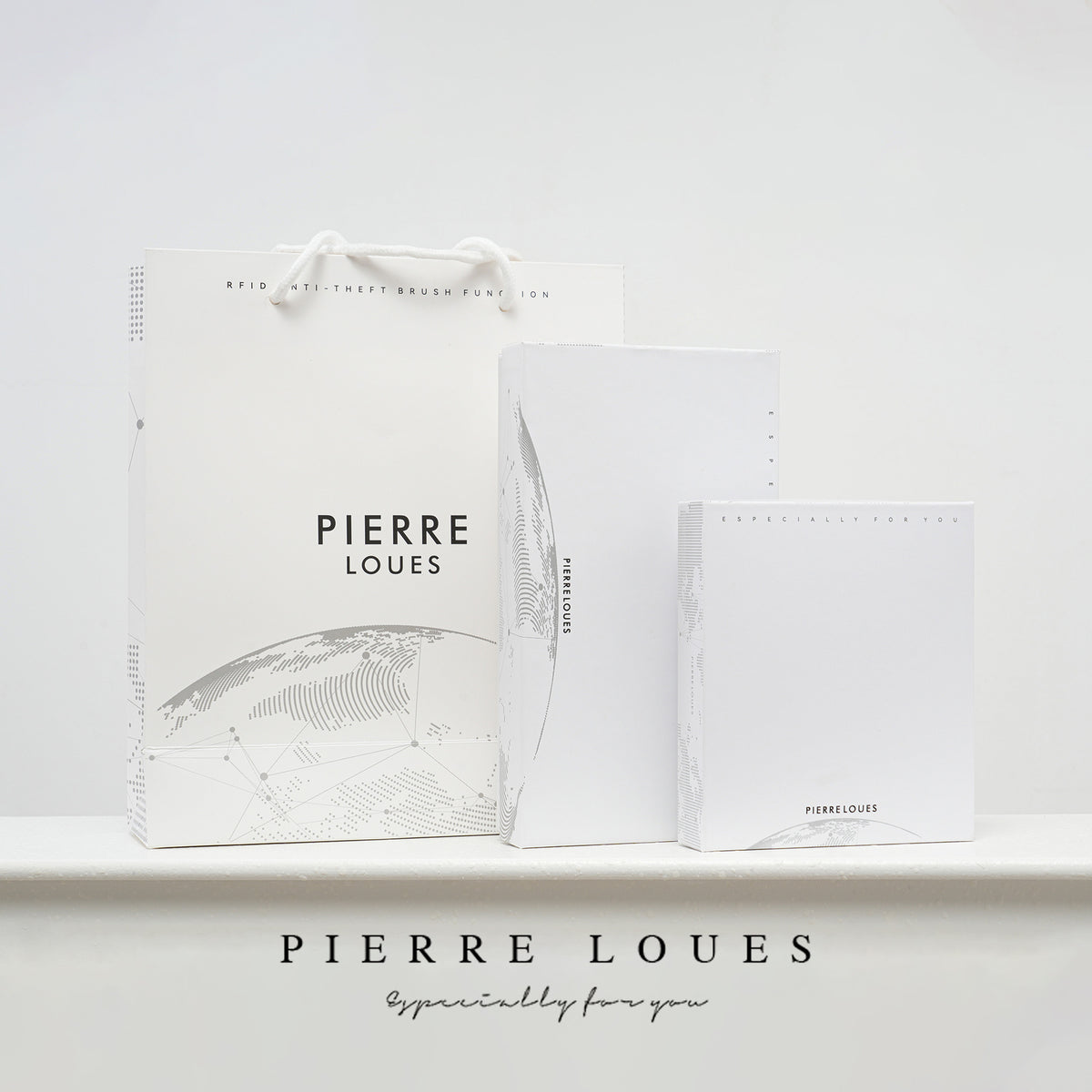 Elegant Short Mid-length Box Gift Paper Ladies Wallet
