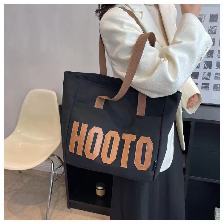 Large Capacity Canvas Female For Class Women's Shoulder Bag