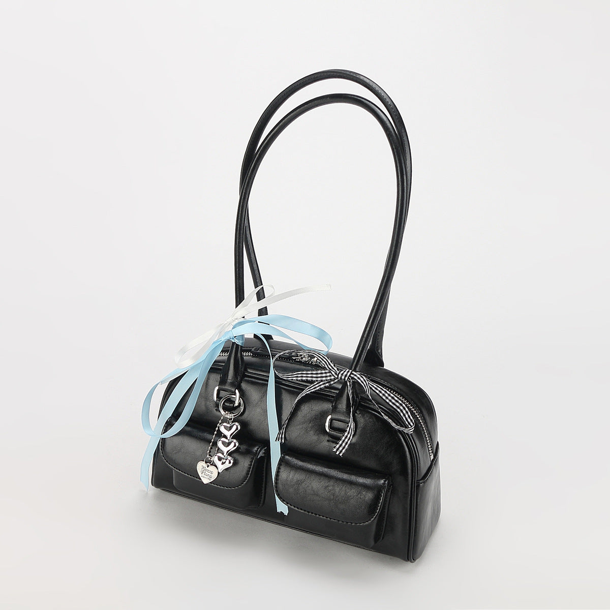 Women's Niche Stitching Dizzy Needle Bowling Boston Armpit Bags