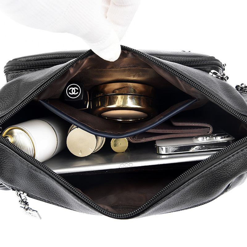 Women's Korean Stitching Classy Mom Trendy Bags