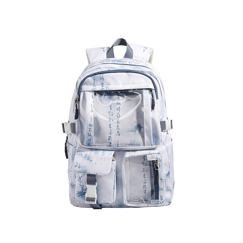 Style Large Capacity Cartoon Female Junior High Backpacks