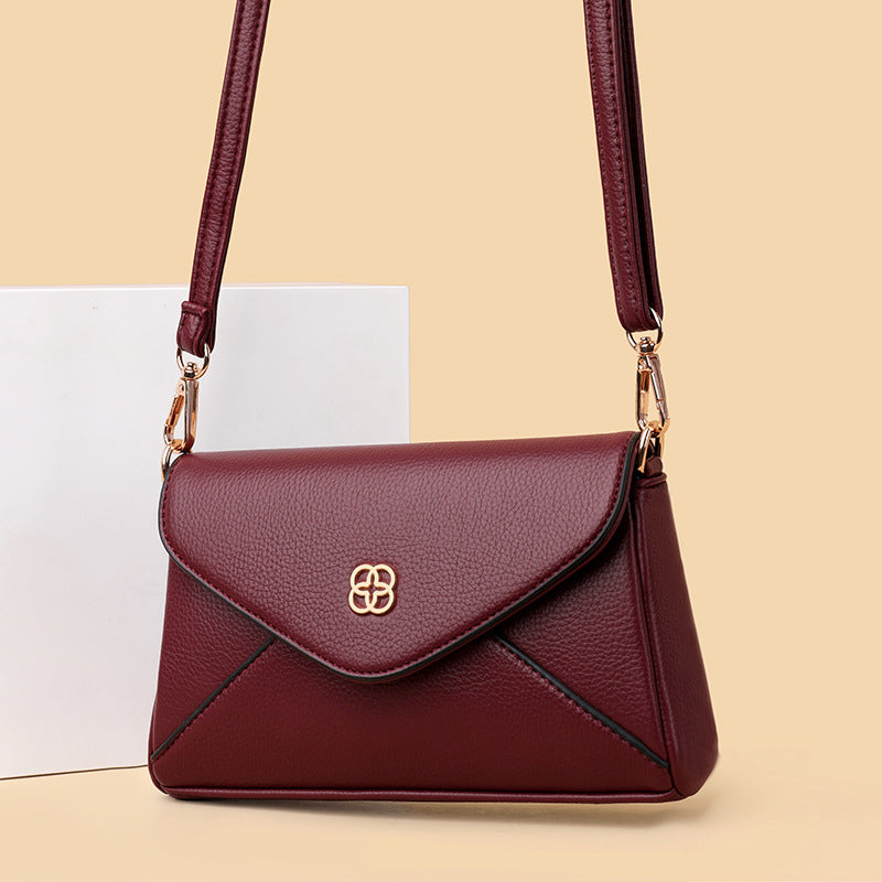 Women's Hand Packaging Mobile Simple Mom Style Purses