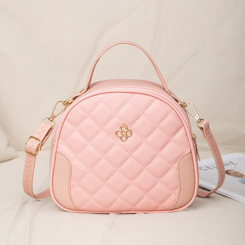 Creative Popular Women's Diamond Pattern High-quality Women's Messenger Bag