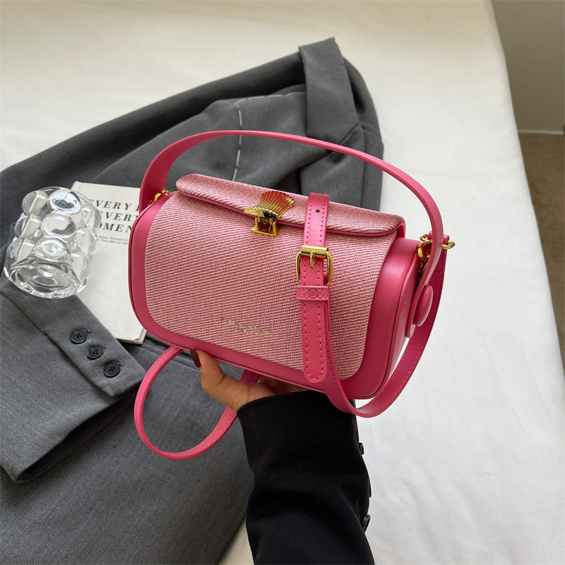 Women's Fashionable High-grade Simple Versatile High Quality Small Square Bags