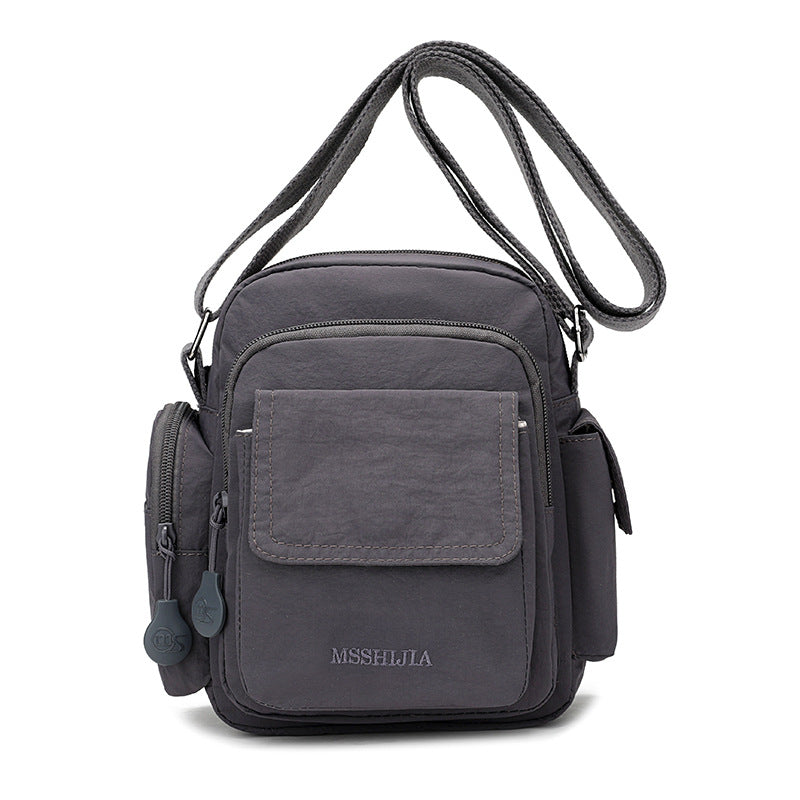 Men's & Women's Summer Fashion Niche Nylon Waterproof Women's Messenger Bag