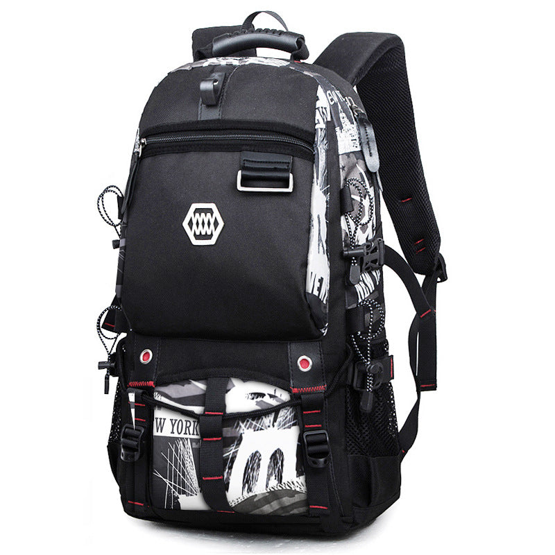 Men's Classic Large Capacity Leisure Hiking Backpacks
