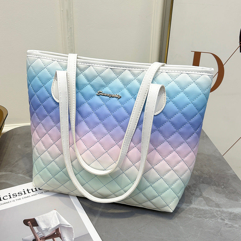 Summer Large Capacity Fashion Fresh Sweet Leisure Women's Shoulder Bag