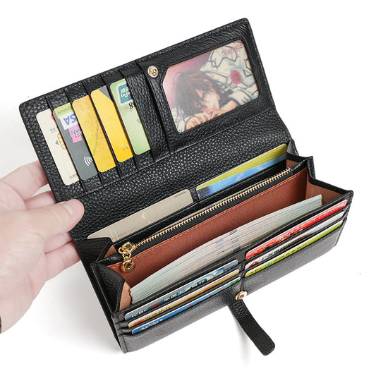 Women's With Large Capacity Multiple Slots Simple Ladies Wallets