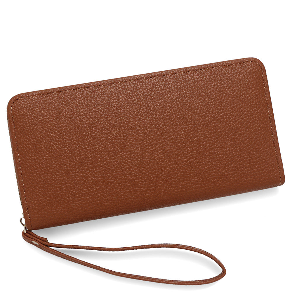Women's Long Solid Color Fashion Mobile Large Bags