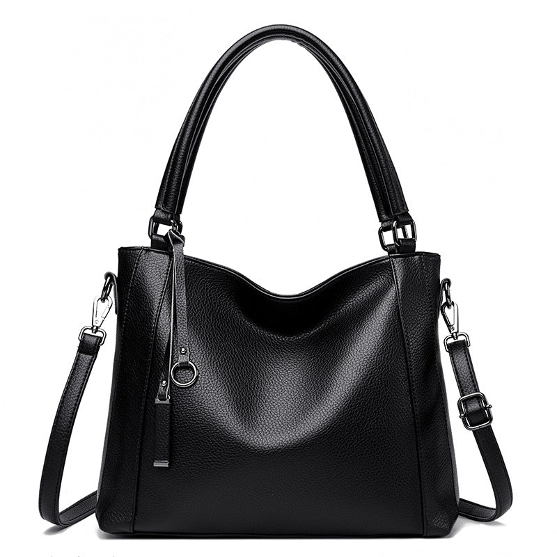 Women's Commuter Large Capacity Soft Leather Bags