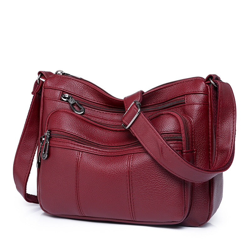 Women's Large Capacity Mom Street Trend Multi Women's Messenger Bag