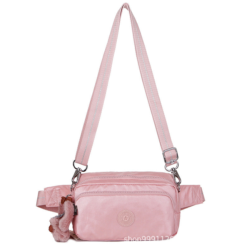 Women's & Men's & Monkey Light Canvas Fashion Trendy Waist Packs