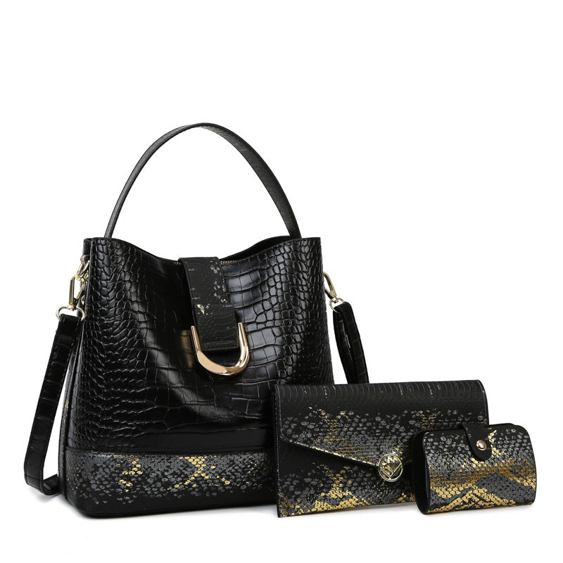 Women's Glamorous Match Sets Simple Popular Shoulder Bags