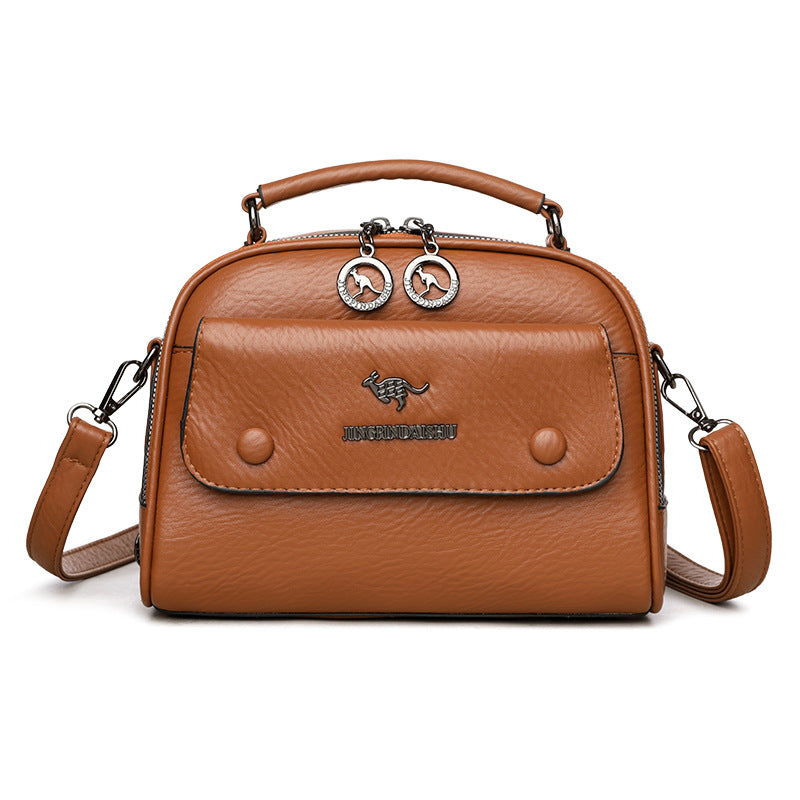 Women's Large Capacity Fashion Texture Commuting Elegant Handbags