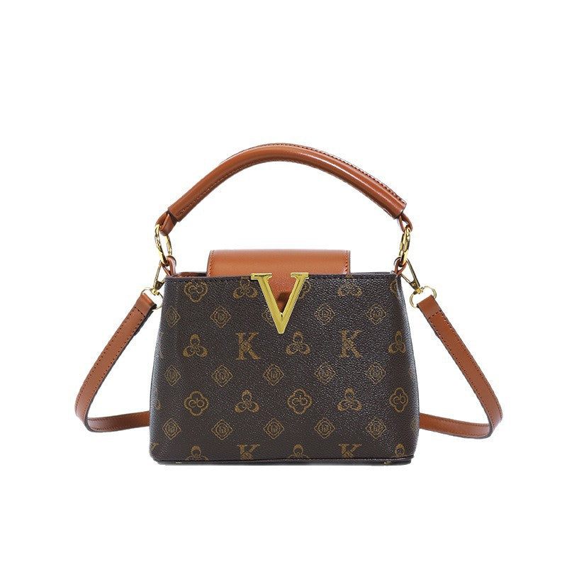 Women's Large Capacity High-grade Light Luxury Retro Women's Messenger Bag