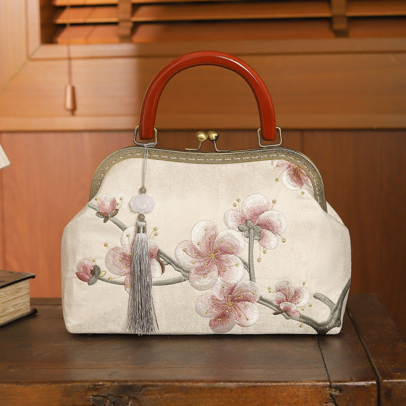 Embroidered Ancient Style Cheongsam Banquet Embroidery Handbags