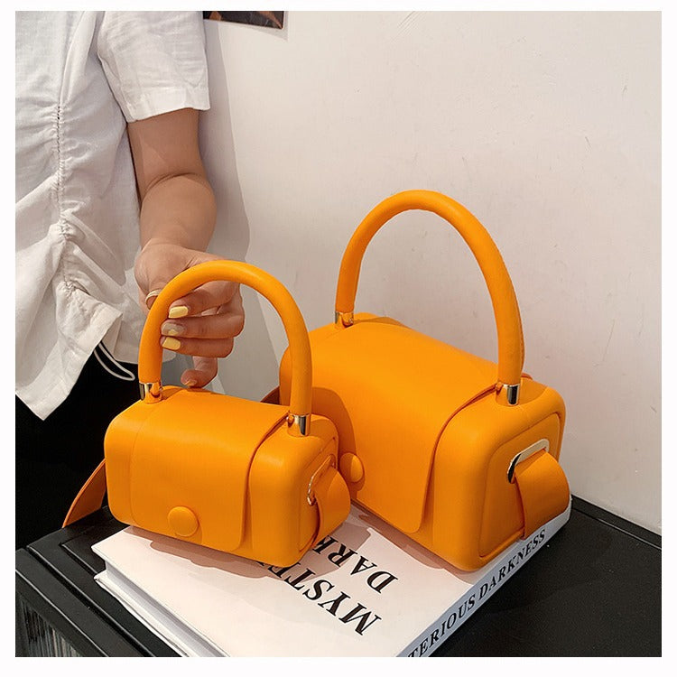 Women's Fashionable Pottery Popular Candy Color Simple Handbags