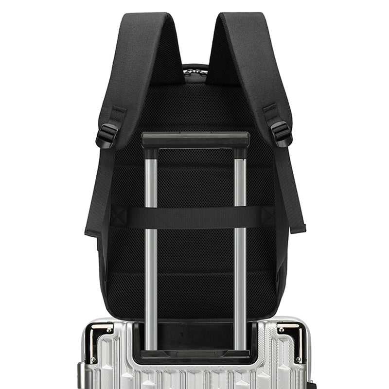 Men's Business Luminous Multifunctional Waterproof Computer Printable Backpacks