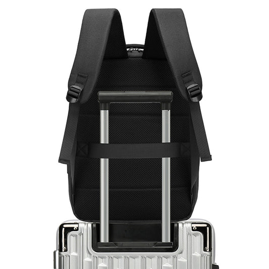 Men's Business Luminous Multifunctional Waterproof Computer Printable Backpacks