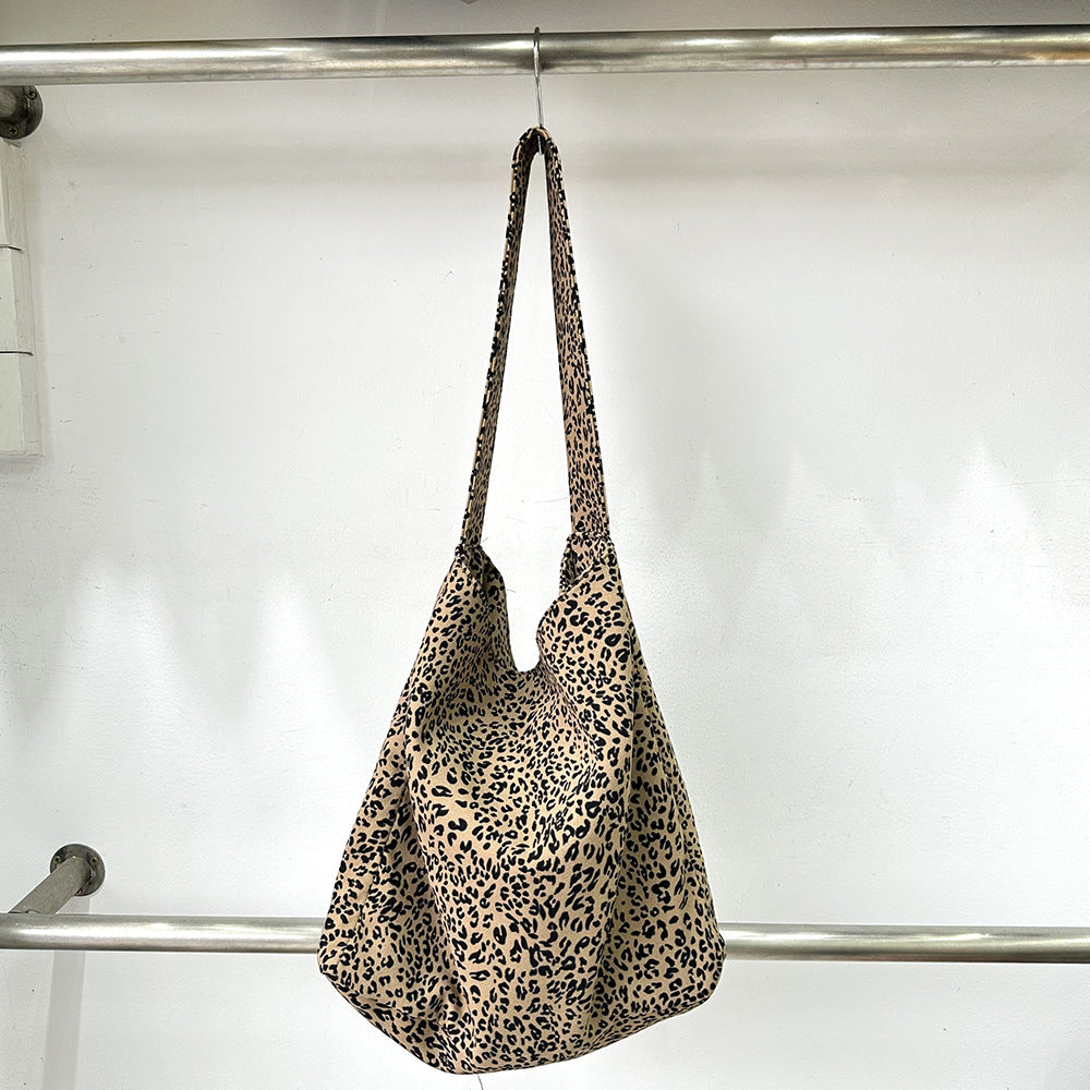 Capacity Idle Style Canvas Fashion Simple Shoulder Bags