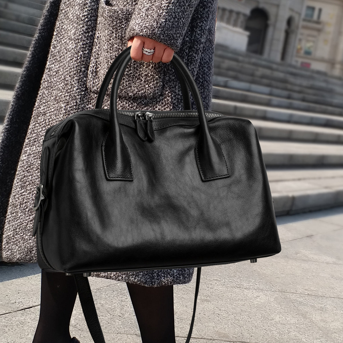 Women's Commuter Light Luxury Minority High-grade Leather Women's Handbag