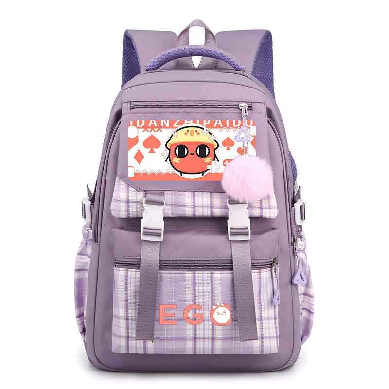 Egg Puff Party Good-looking Burden Alleviation Backpacks