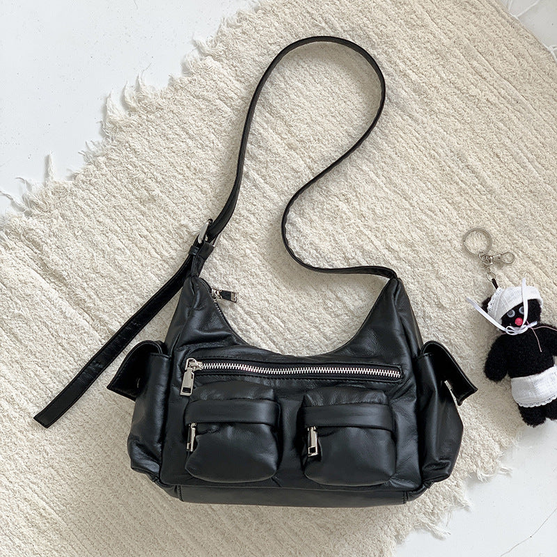 Design Fashion Motorcycle Elegant Sier Cool Crossbody Bags