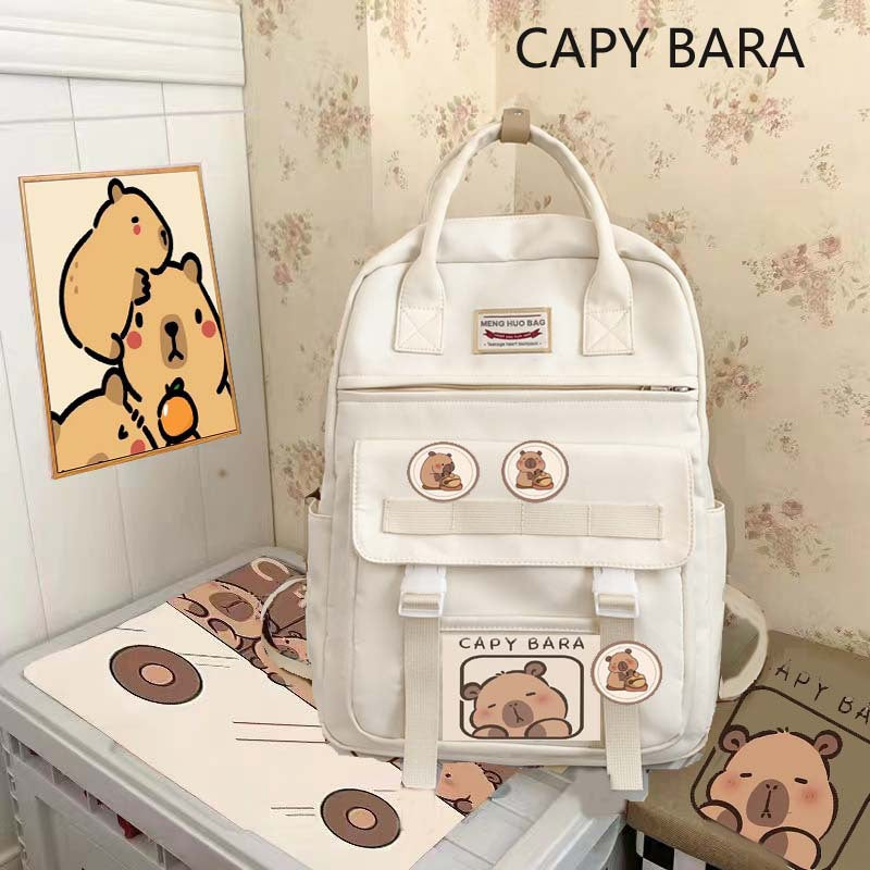 Protection College Style Good-looking Large Capacity Elementary School Students' Schoolbags