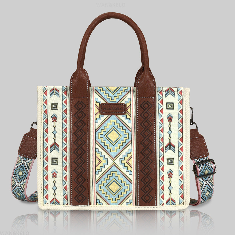 Women's Bohemian Retro Popular Lion Ridge Tote Bags