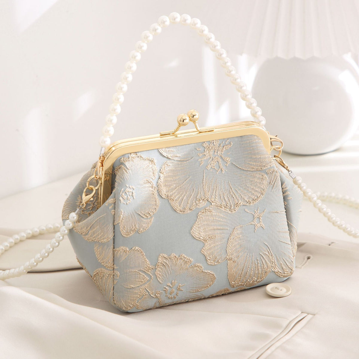 Women's National Style Elegant Han Chinese Clothing Ancient Portable Cheongsam Bags