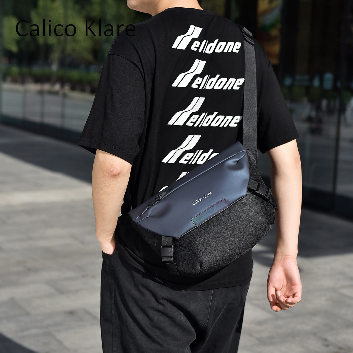 Elegant Men's Trendy Unique Fashion High-grade Men's Messenger Bags